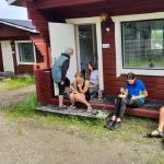 Inari Campingplatz Hütte mit Ruderern 2022