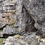 Marika im Fels Inari 2022