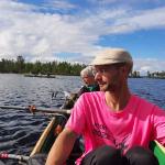 Nervöser Blick ins Wasser Inari 2022