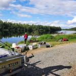 Sortieren und Aufladen in Ivalo 2022