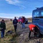 Reifenpanne im Hochland Island 2022