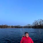 Glienicker Bruecke auf dem Weg nach Ketzin Maerz 2022