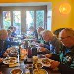 Mittagspause der Ruderer im Malabar Herbst 2022