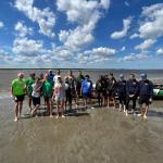 Kleinmachnower Ruderer auf dem Oste Riff 2022