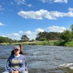 Johanna am Steuer Warthemarathon 2022