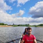 Ruderer auf der Warthe 2022 in Posen