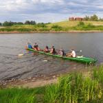 Ankunft Marathonruderer in Schnackenburg 2022