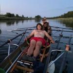 Ruderer auf dem Elbe Havel Kanal Marathon 2022