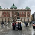 Belgrad Innenstadt Donau 2023