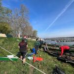 Ruderboot am Ufer DOnau 2023
