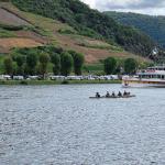 Ruderboote mit Raddampfer EUREGA 2023