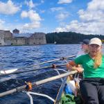 Ruderinnen vor Olavlinna 2023