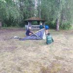 Zelte abbauen Konnuksen Saimaa 2023