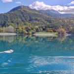 Berglandschaft am Lac Serre Poncon 2023