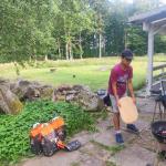 Grillen auf Vrigstadt Gard Asnen 2023