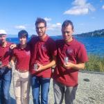 Kleinmachnower Ruderer vor dem Genfer See 2023