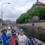 Barke in der Mühlendammschleuse 2024