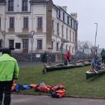 Ruderboote Lovosice Elbe Advent 2024