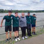 Kinder Ruderer EUREGA 2024 mit WaWa