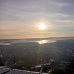 Blick über Oslo vom Holmenkollen 2024