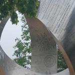 Skulptur CERN Genf 2024