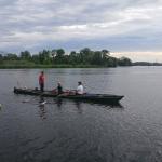 Ruderzweier ankunft in Ketzin Havelberg 2024