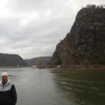MIchel vor der Lorelei Februar 2024