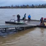 Ruderboot Bonn Februar 2024