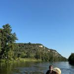 Ruderboot auf der Naab 2024