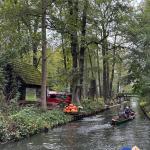 Ruderboot Kürbisse im Spreeewald 2024