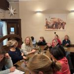 Ruderer in Deciner Restaurant