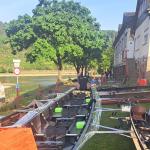 Boot fertig vorbereitet