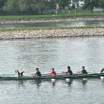 Vorbeifahrt beim Start der 45km-Strecke in Neuwied