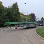 Hängertransport zurück nach Berlin