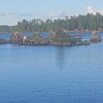 Badeklippen auf dem Saimaa