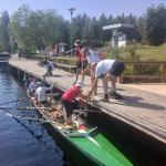 Mittagspause in Oravi