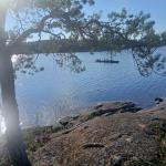 Ruderboot auf dem Saimaa