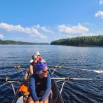 E-Dreier auf dem Saimaa