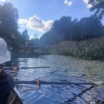 Tranas 2km flussaufwärts vom See