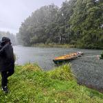 Aussetzen im Regen