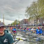 Schleuse Sicht aus dem Boot