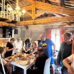 Selbstgemachtes Frühstück in der Villa Anconetta