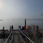 Ruderer am Canale Bianco