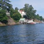 Häuser in den Stockholmer Schären