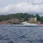 Dichter Motorbootverkehr vor Stockholm