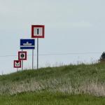 Korrekte Auszeichnung einer Hochseilfähre