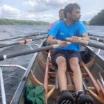 Rückfahrt im Sturm über den Jungfernsee